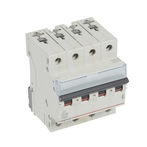 [PTG163.01411] LEGRAND 403770, TX³ MCB, 4P, 10 A, Curve D, 6 kA