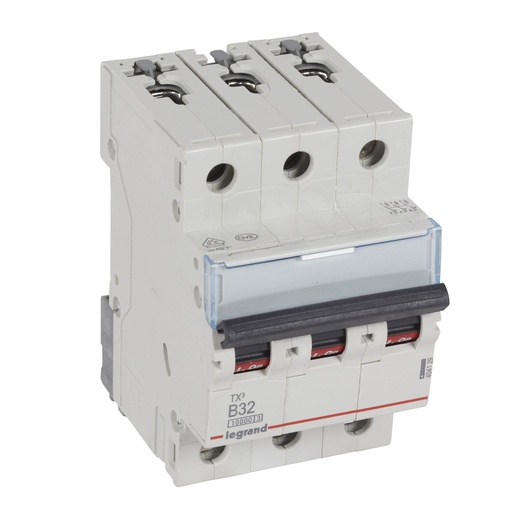 [PTG163.01426] LEGRAND 404129, TX³ MCB, 3P, 32 A, Curve B, 10 kA