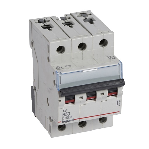 [PTG163.01428] LEGRAND 404131, TX³ MCB, 3P, 50 A, Curve B, 10 kA