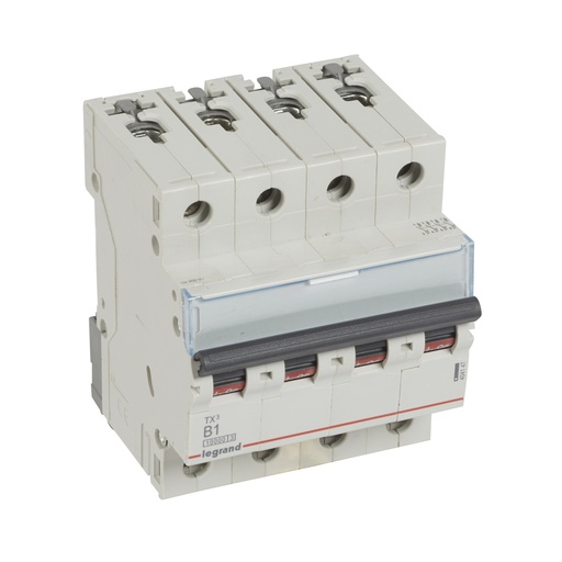 [PTG163.01429] LEGRAND 404147, TX³ MCB, 4P, 1 A, Curve B, 10 kA