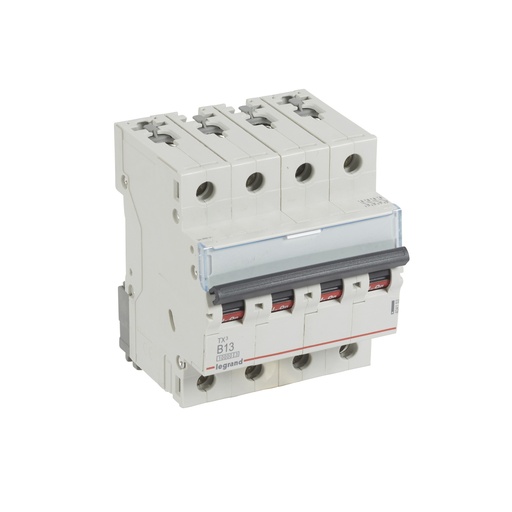 [PTG163.01435] LEGRAND 404153, MCB TX³ 10000, 4P, 400 V, 13 A, Curbă B