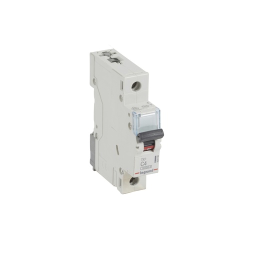 [PTG163.01447] LEGRAND 404166, TX³ MCB, 1P, 4 A, Curve C, 10 kA