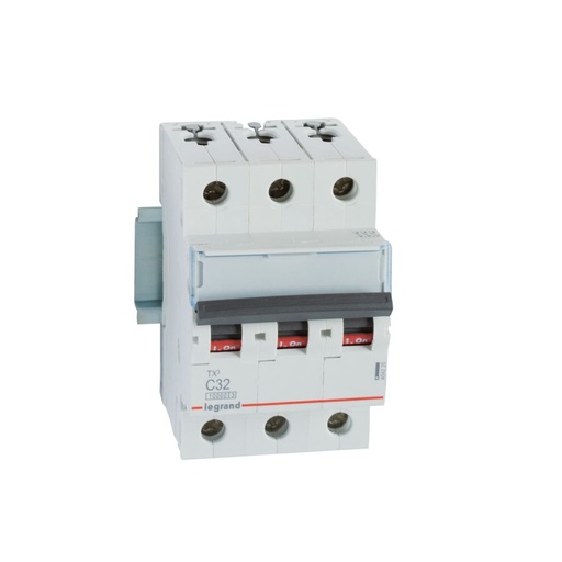 [PTG163.01481] LEGRAND 404225, TX³ 10000 MCB, 3P, 32 A, Curve C, 400 V