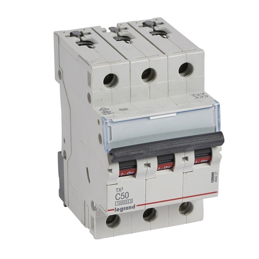 [PTG163.01483] LEGRAND 404227, TX³ 10000 MCB, 3P, 50 A, Curve C, 400 V