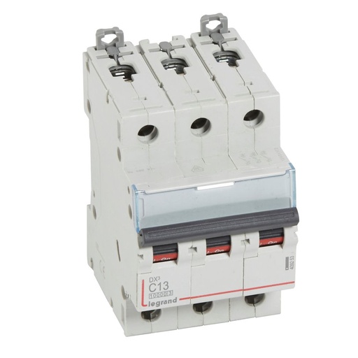 [PTG163.01597] LEGRAND 409253, DX³ 10000 MCB, 3P, 13 A, Curve C, 16 kA, 400 V