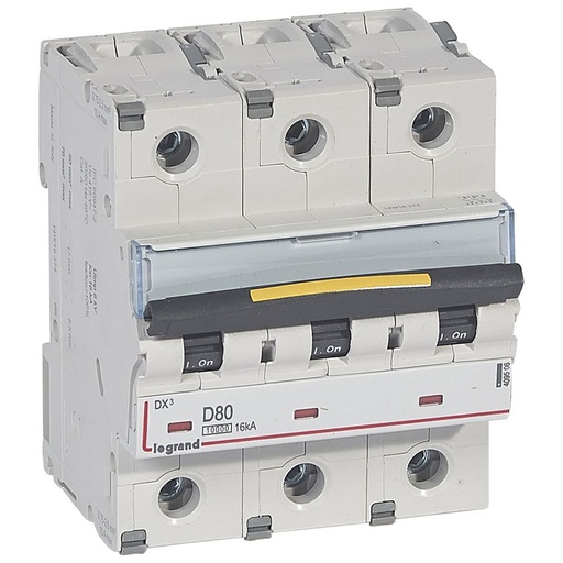 [PTG163.01635] LEGRAND 409506, Disjunctor DX3 3P D80 10 kA/16KA