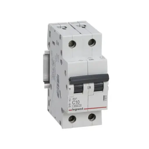 [PTG163.01947] LEGRAND 419695, MCB RX³ 4500, 2P, 230/400 V, 10 A, C Curve