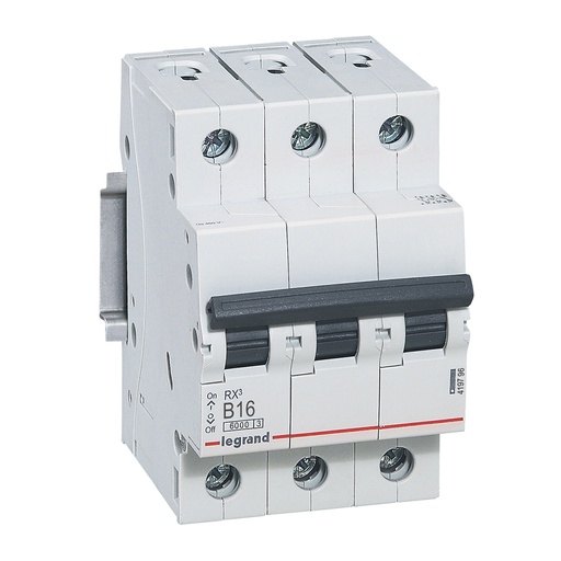 [PTG163.01993] LEGRAND 419796, MCB RX³ 3P B16 6 kA