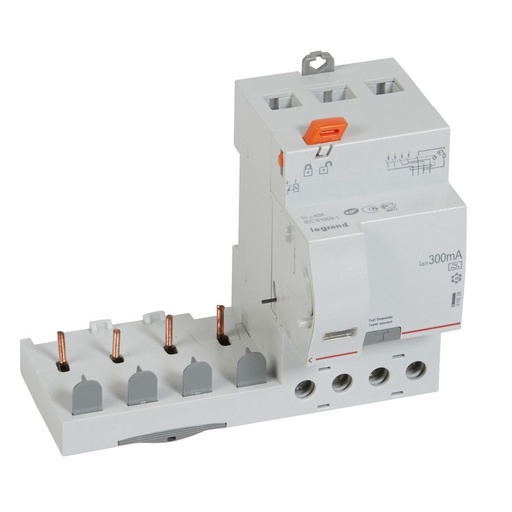 [PTG163.02165] LEGRAND 410528, Bloc diferential, 4P, 400 V, 40 A, 300 mA, tip AC, pentru 1 modul DX³