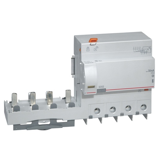 [PTG163.02183] LEGRAND 410624, Bloc diferential, 4P, 400 V, 125 A, 30 mA, tip AC, pentru disjunctoare 1.5 modul/pol DX³