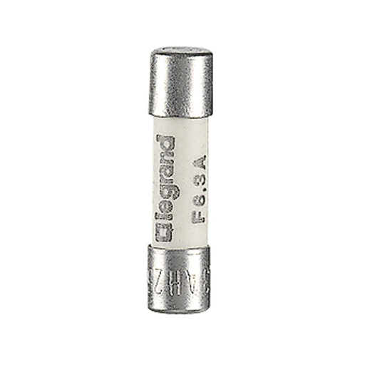 [PTG047.00011] LEGRAND 010263, Cartuș fuzibil domestic, Miniatura tip 5 x 20, 6.3 A