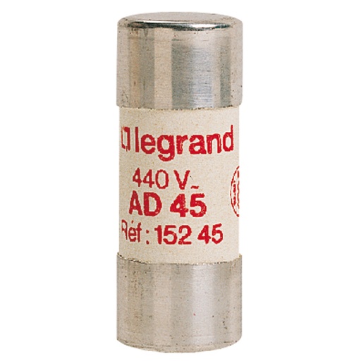 [PTG047.00169] LEGRAND 015245, Cartuș cilindric ERDF, AD 45, 22 x 58 mm