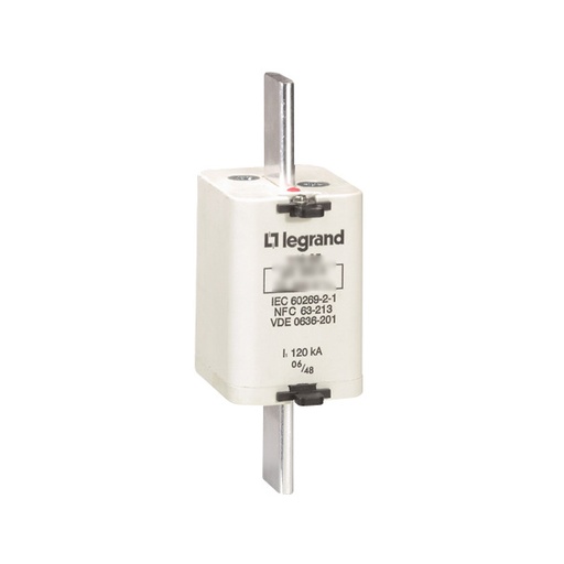 [PTG047.00246] LEGRAND 017975, Industrial Knife-Blade Fuse, gG Type, Size 2, with Striker, 400 A