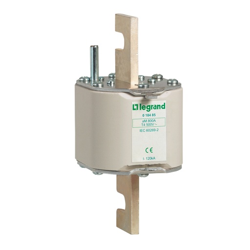 [PTG047.00254] LEGRAND 018490, Cartuș industrial cu lamă, aM, Mărime 4, Cu percutor, 1000 A