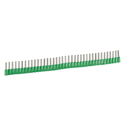 [PTG004.00011] LEGRAND 037660, Ferrule With Insulating Flange Starfix, For Cable Section 0.34 mm², Green
