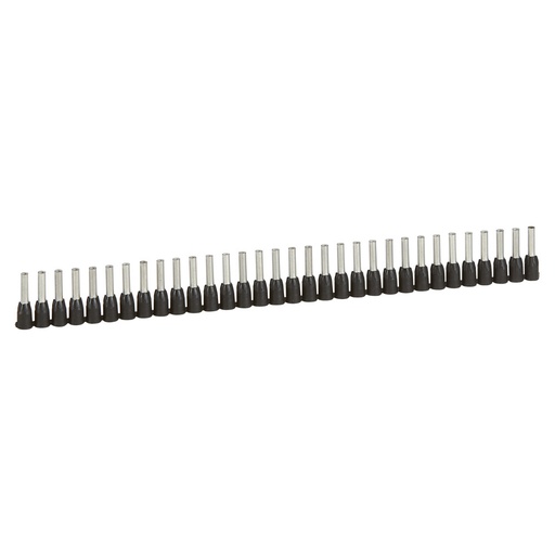 [PTG004.00015] LEGRAND 037664, Ferrules In Strips Starfix, Cross Section 1.5 mm², Black