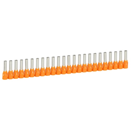 [PTG004.00017] LEGRAND 037667, Ferrules In Strips Starfix, Cross Section 4 mm², Orange