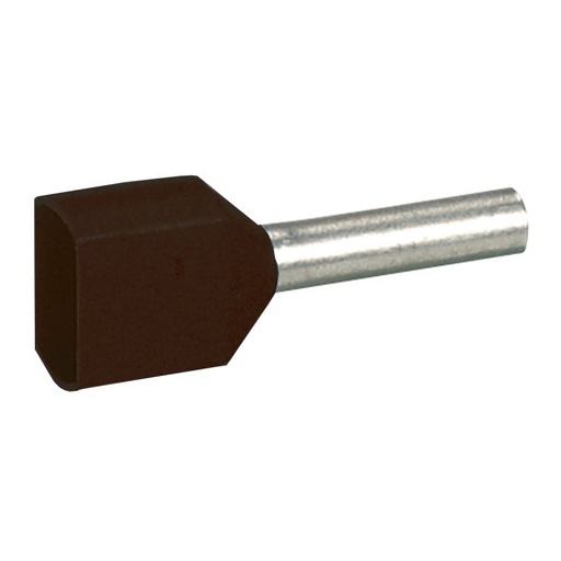 [PTG004.00027] LEGRAND 037689, Ferrules Starfix, Doubles Individuals, Cross Section 2 x 1.5 mm², Black
