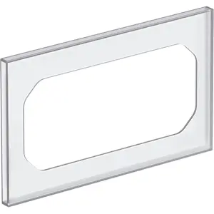 [PTG045.00081] LEGRAND 506ESC, 6 mm Frame Thickness, Air Plate, 6 Gang