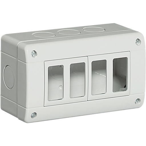 [PTG018.00294] BTICINO 25404, Idrobox Matix Box, 4 Modules, IP40