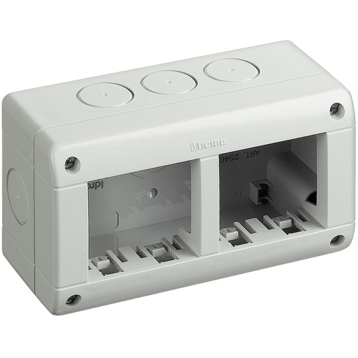 [PTG018.00295] BTICINO 25404/2, Idrobox Matix Box, 2+2 Modules, IP40