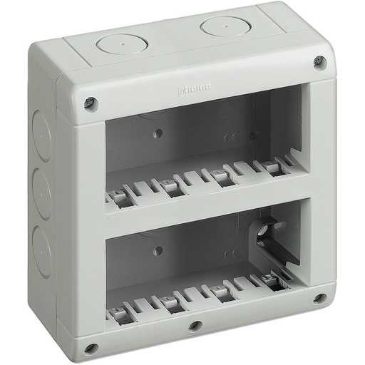 [PTG018.00300] BTICINO 25408V, Doză Idrobox Matix 8 module, Montaj vertical, IP40