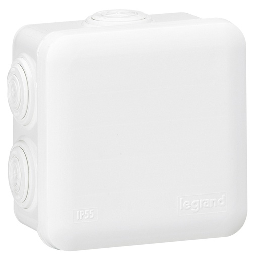 [PTG018.00347] LEGRAND 094518, Cutie de joncțiune Plexo, 80×80 albă
