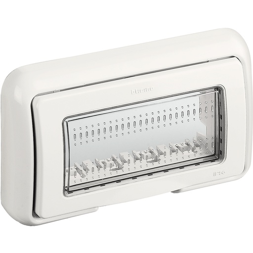 [PTG018.00368] BTICINO 25604B, Capac Idrobox Matix IP55, 4 module, Alb