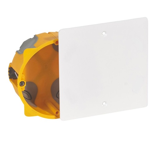 [PTG018.00426] LEGRAND 080084, EcoBatibox, Cutie cu o singură stație pentru ramificare, Ø85 mm, Profunzime 40 mm