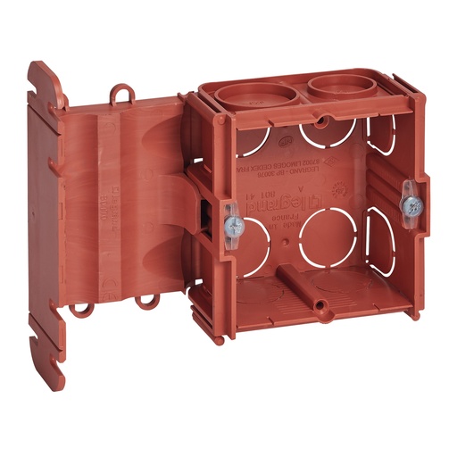 [PTG018.00447] LEGRAND 080170, Doză Batibox pentru zidărie, Pentru fixare pe cadru, Adâncime 40 mm