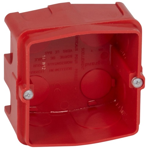 [PTG018.00449] LEGRAND 080185, Doză Batibox pentru prize 20 A și 32 A, Adâncime 50 mm