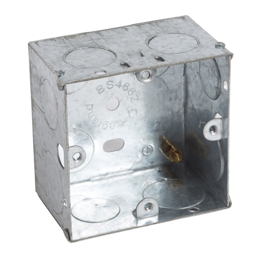 [PTG018.00453] LEGRAND 089117, Metal Flush‑Mount Box, 48 mm, 1 Position