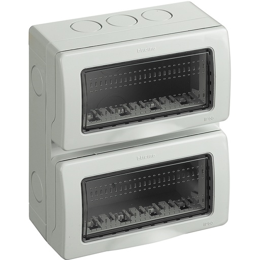[PTG018.00526] BTICINO 25508V, Doză Idrobox Matix IP55, 8 module, Montaj vertical