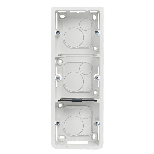[PTG018.00555] LEGRAND 080283, Doză montaj aparent Mosaic, 3×2 module verticale, Adâncime 40 mm