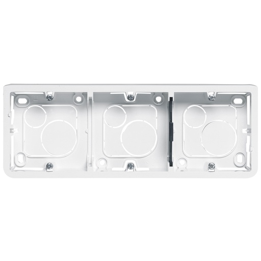 [PTG018.00558] LEGRAND 080286, Doză montaj aparent Mosaic, 6, 8 module sau 3×2 module orizontale, Adâncime 40 mm