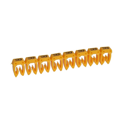 [PTG049.00105] LEGRAND 038127, Cab 3 Marker, for Cross-Section 0.15-0.5 mm², Letter “R”