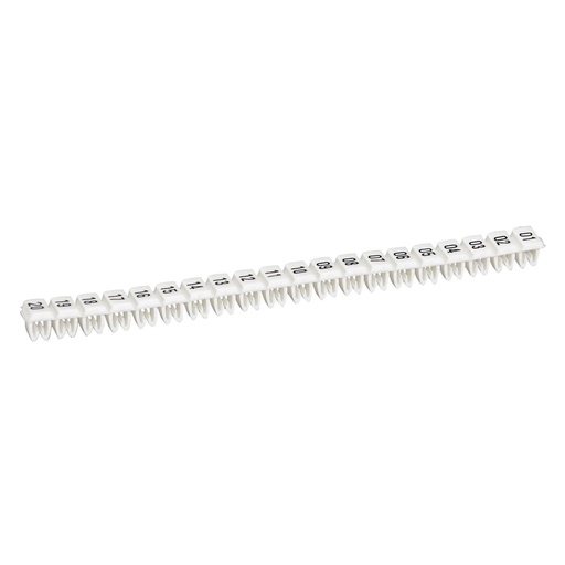 [PTG049.00125] LEGRAND 038154, Cab 3 Marker, for Cross-Section 0.5-1.5 mm², Numbers 81-100