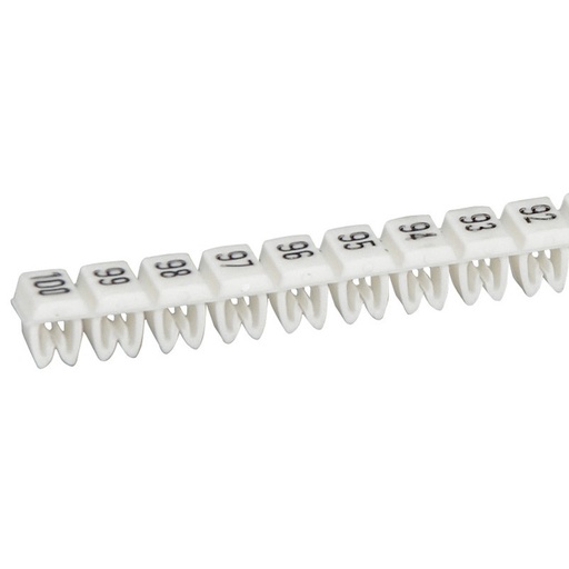 [PTG049.00130] LEGRAND 038163, Cab 3 Marker, for Cross-Section 1.5-2.5 mm², Numbers 61-80