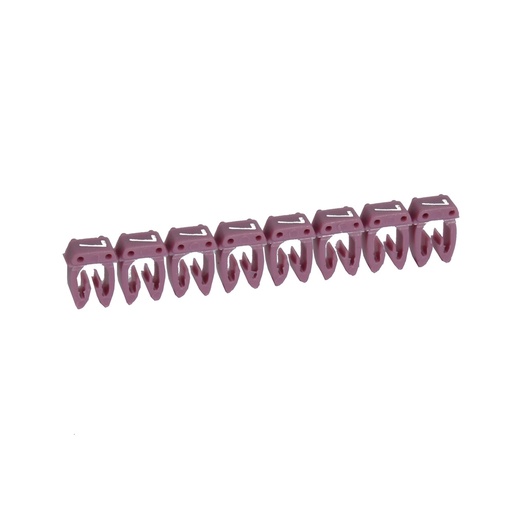 [PTG049.00160] LEGRAND 038237, Cab 3 Marker, for Cross-Section 4-6 mm², Number 7, Violet