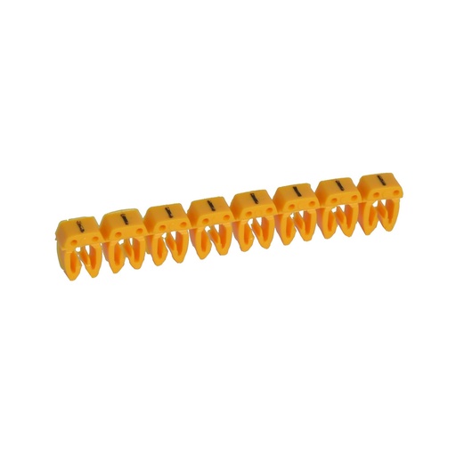 [PTG049.00180] LEGRAND 038293, Cab 3 Marker, for Cross-Section 4-6 mm², Conventional Symbol “-”
