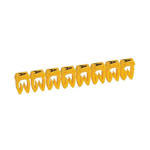 [PTG049.00184] LEGRAND 038300, Cab 3 Marker, for Cross-Section 0.5-1.5 mm², Letter “A”