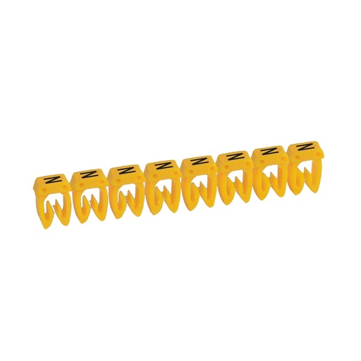 [PTG049.00197] LEGRAND 038313, Cab 3 Marker, for Cross-Section 0.5-1.5 mm², Letter “N”
