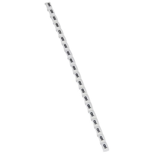 [PTG049.00216] LEGRAND 038409, Duplix Marker, 9, White