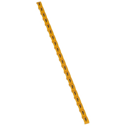 [PTG049.00222] LEGRAND 038415, Duplix Marker, Letter “F”