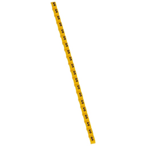 [PTG049.00235] LEGRAND 038428, Duplix Marker, Letter “S”