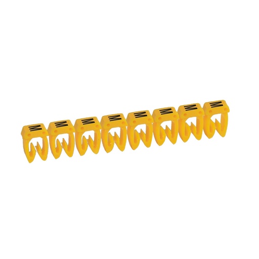 [PTG049.00288] LEGRAND 038372, Cab 3 Marker, for Cross-Section 4-6 mm², Letter “M”