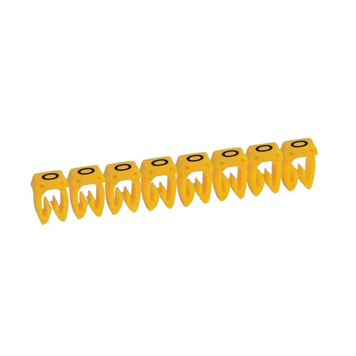 [PTG049.00290] LEGRAND 038374, Cab 3 Marker, for Cross-Section 4-6 mm², Letter “O”