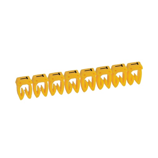 [PTG049.00295] LEGRAND 038379, Cab 3 Marker, for Cross-Section 4-6 mm², Letter “T”