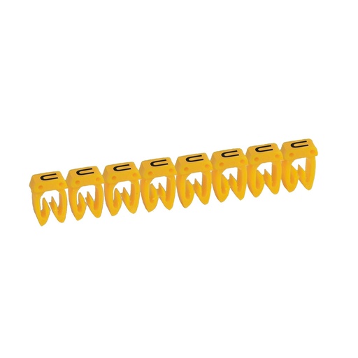 [PTG049.00296] LEGRAND 038380, Cab 3 Marker, for Cross-Section 4-6 mm², Letter “U”