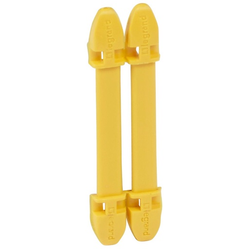 [PTG049.00313] LEGRAND 038454, Duplix Marker Holder, 7 Markers, Yellow